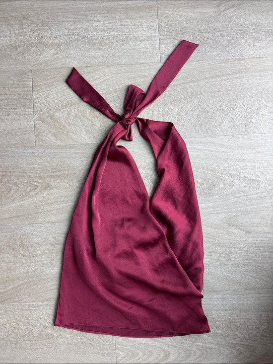 Aritzia Dresses & Skirts - Aritzia Martini Satin Halter Top